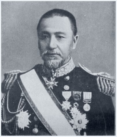 Portrait of Admiral Heihachirō Tōgō in dress uniform, 1907